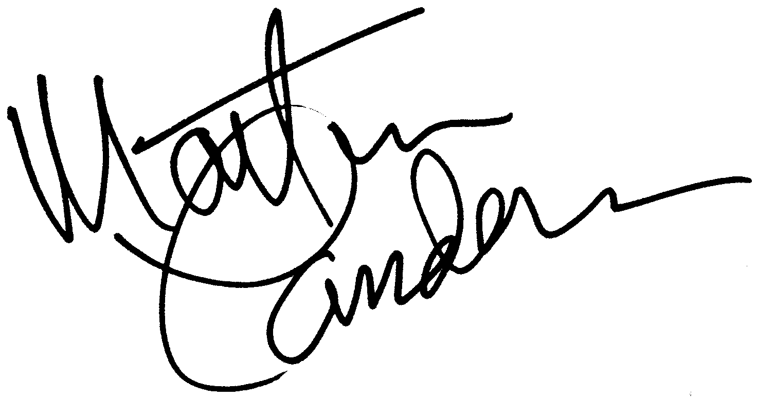 Martin Landau autograph facsimile