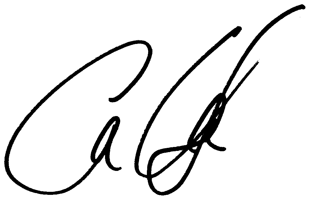 Carl Lewis autograph facsimile