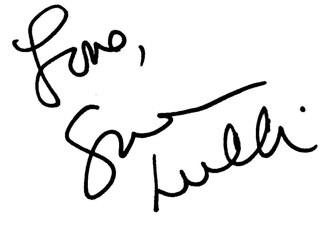 Susan Lucci autograph facsimile