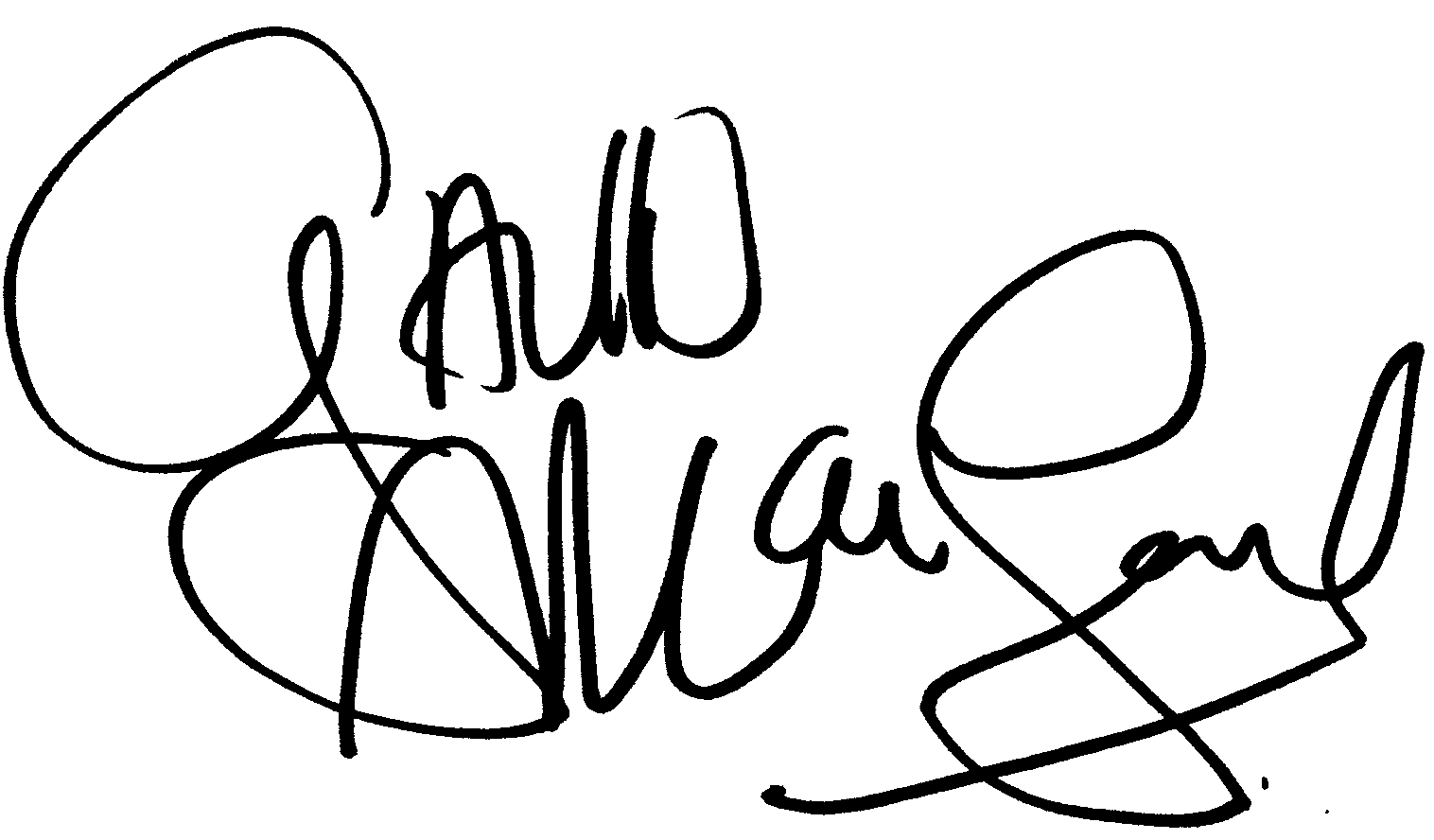 Gavin MacLeod autograph facsimile