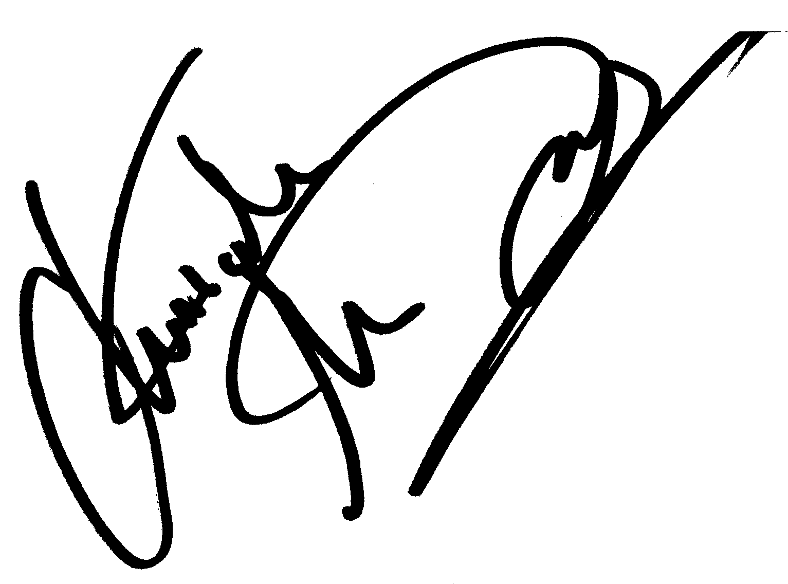 Christopher McDonald autograph facsimile