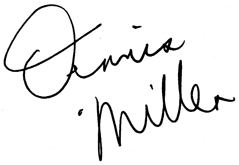 Dennis Miller autograph facsimile