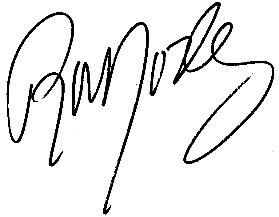Robert Morley autograph facsimile