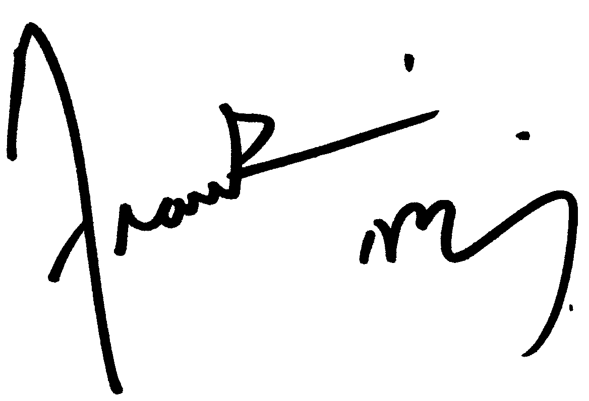 Frankie Muniz autograph facsimile