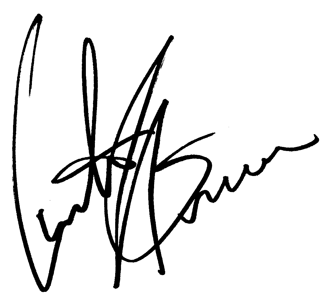 Cynthia Nixon autograph facsimile