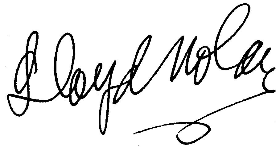 Lloyd Nolan autograph facsimile