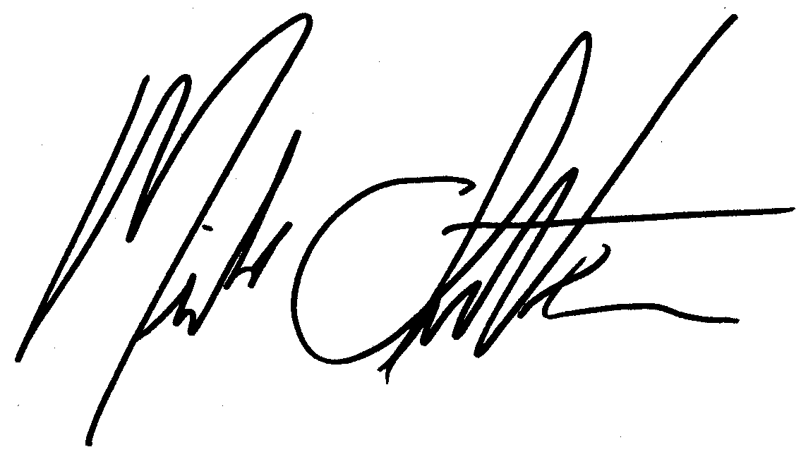 Michael Ontkean autograph facsimile