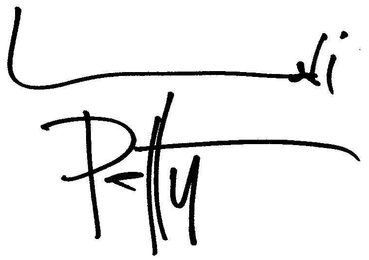 Lori Petty autograph facsimile