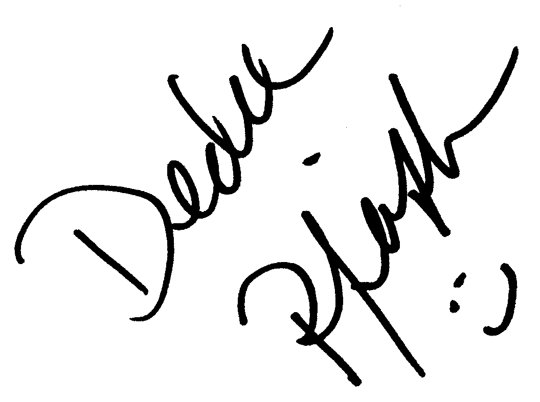 Dedee Pfeiffer autograph facsimile
