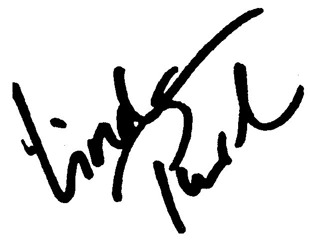 Linda Purl autograph facsimile
