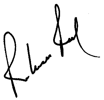 Robert Reed autograph facsimile