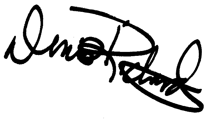 Denise Richards autograph facsimile