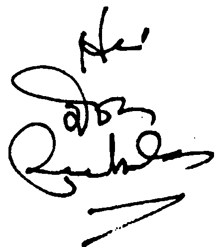 Don Rickles autograph facsimile