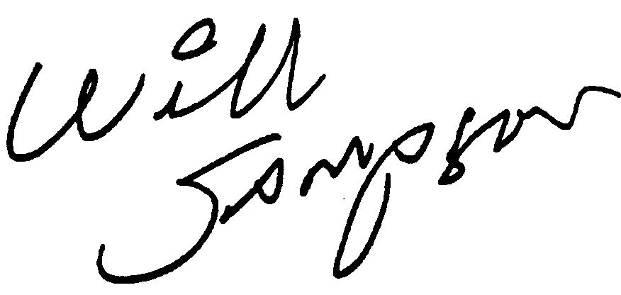 Will Sampson autograph facsimile