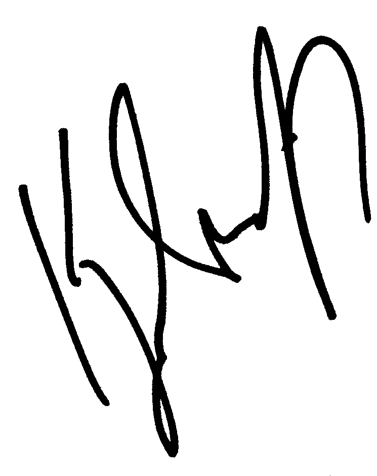 Kyra Sedgwick autograph facsimile