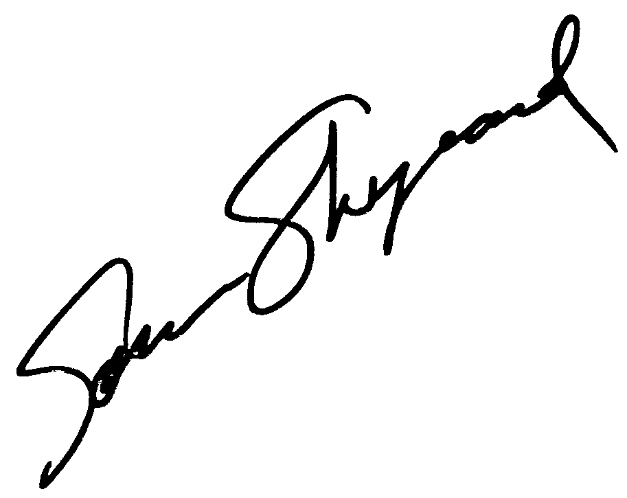Sam Shepard autograph facsimile