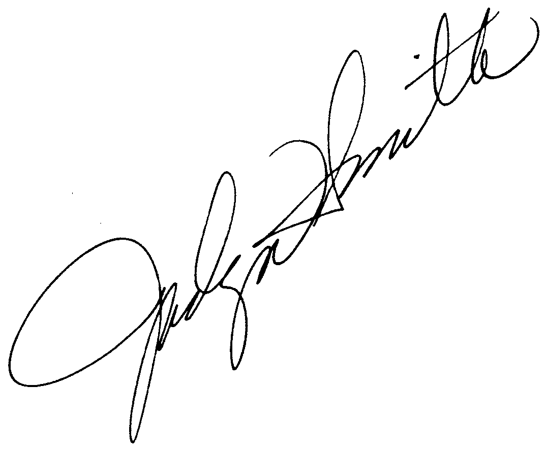 Jaclyn Smith autograph facsimile