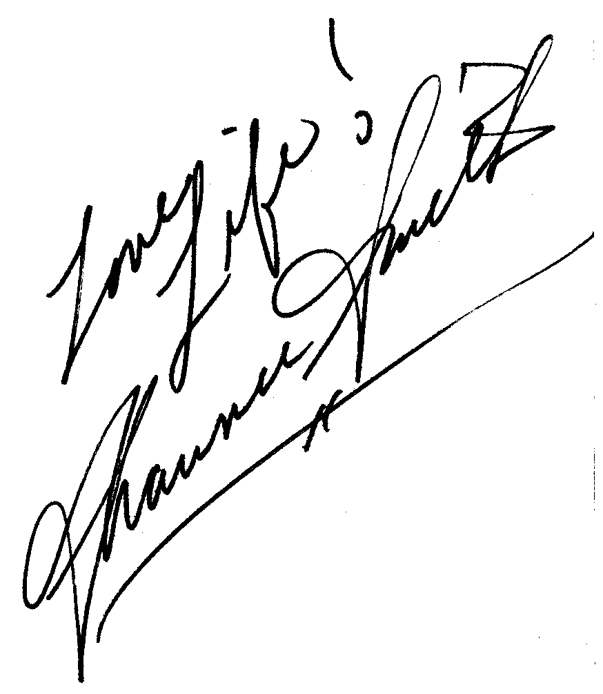 Shawnee Smith autograph facsimile
