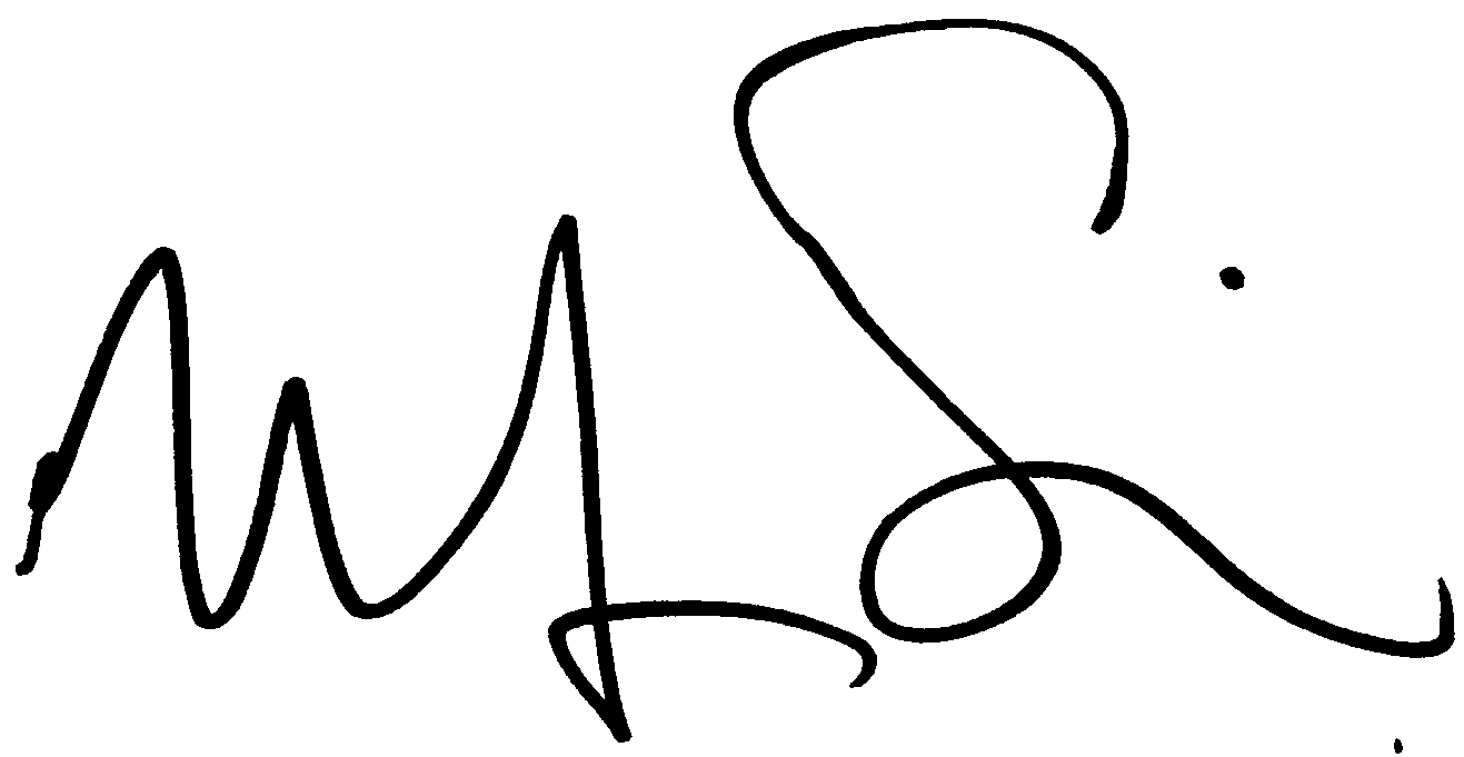 Mira Sorvino autograph facsimile
