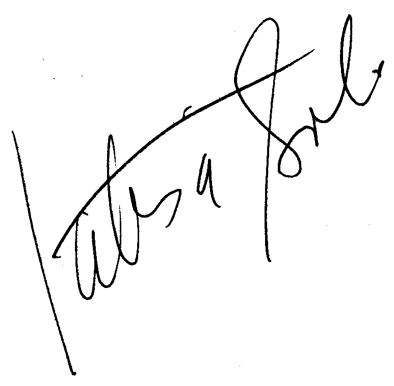 Talisa Soto autograph facsimile