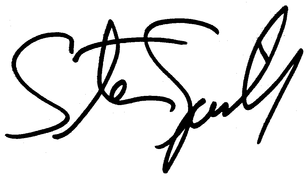 Steven Spielberg autograph facsimile
