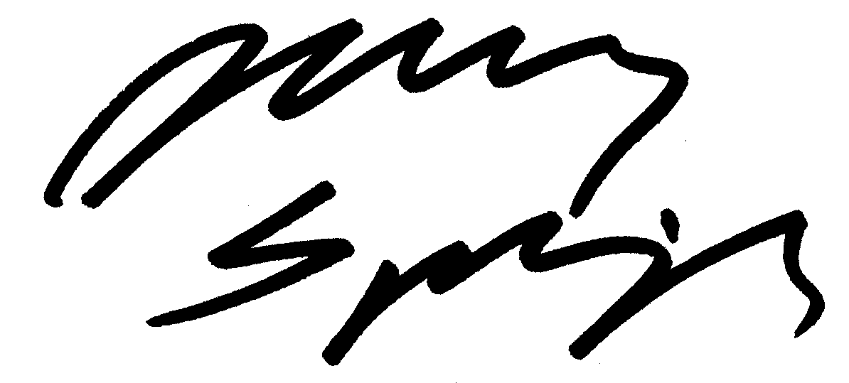 Jerry Springer autograph facsimile