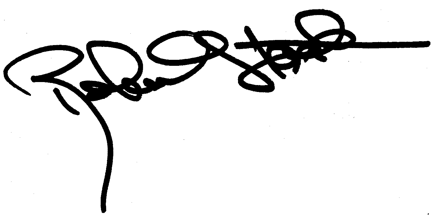 Robert Stack autograph facsimile