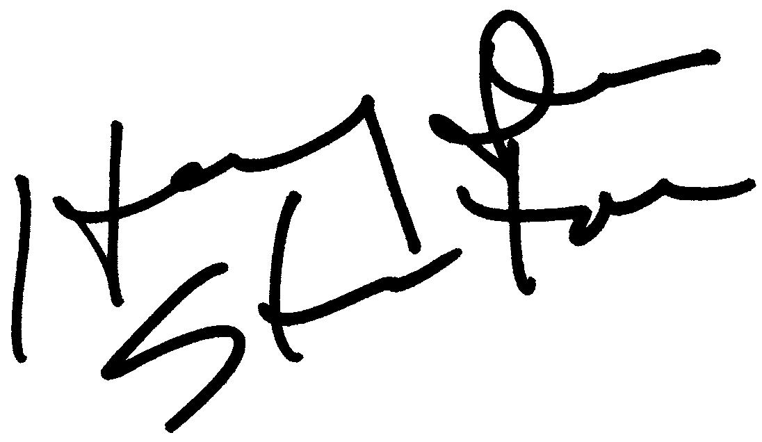Harry Dean Stanton autograph facsimile
