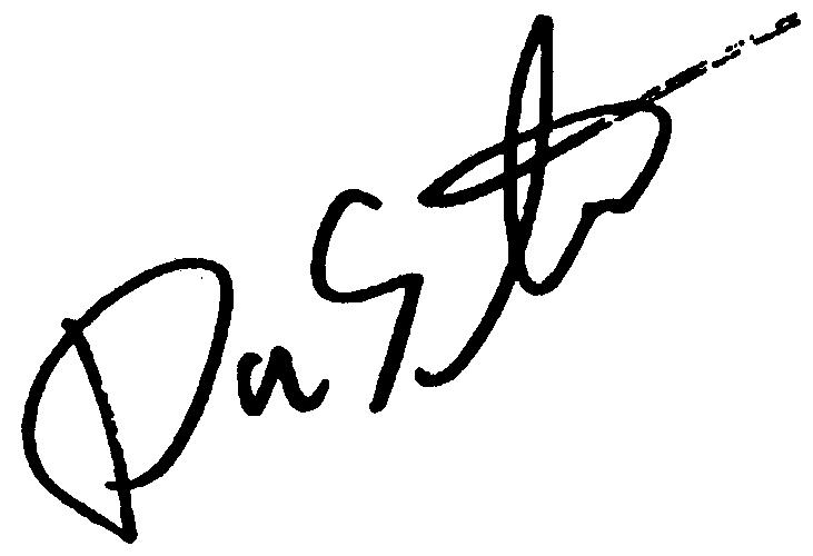 Daniel Stern autograph facsimile