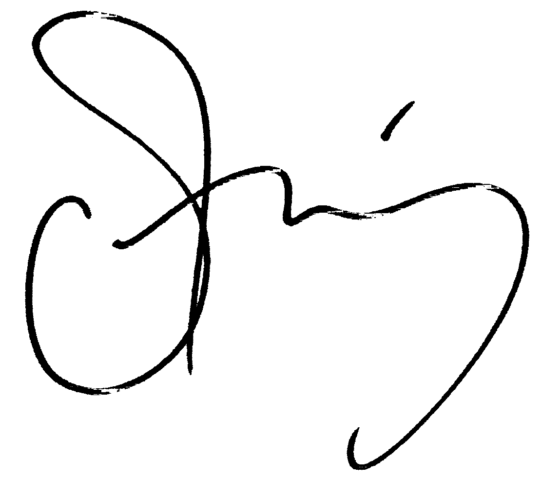 Sting  autograph facsimile