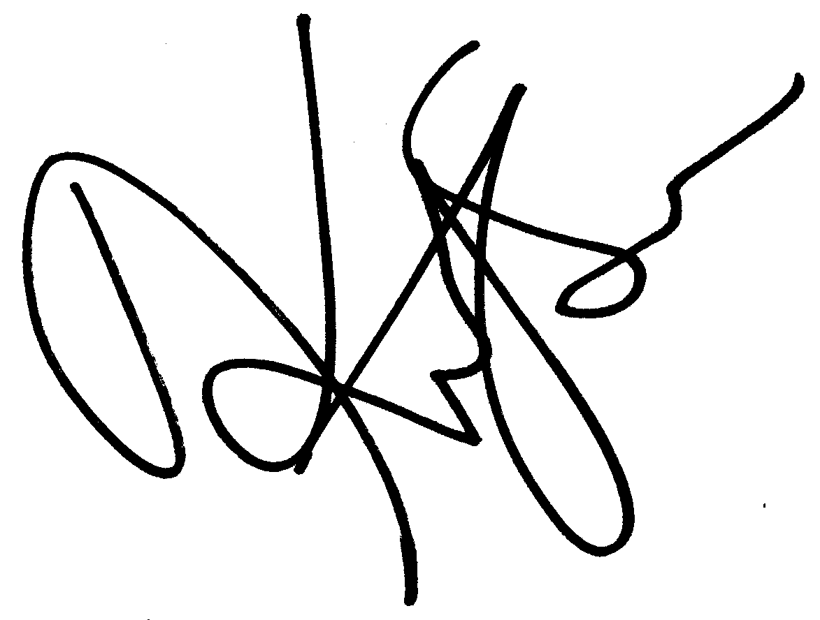 Kristy Swanson autograph facsimile