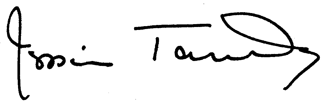 Jessica Tandy autograph facsimile