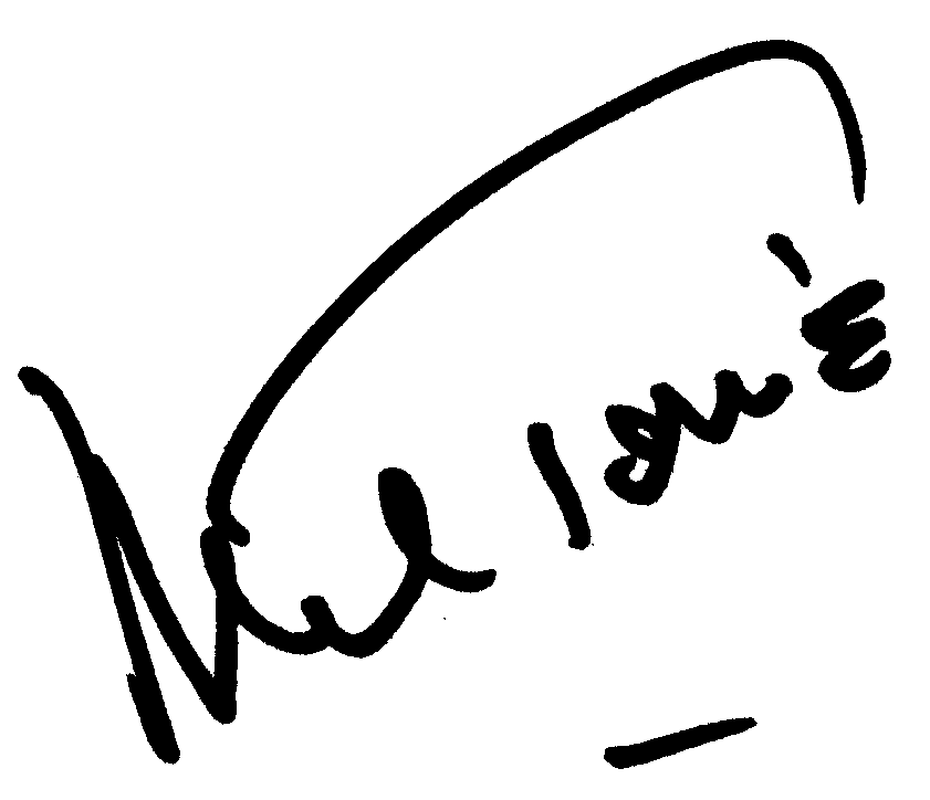 Mel Torme autograph facsimile