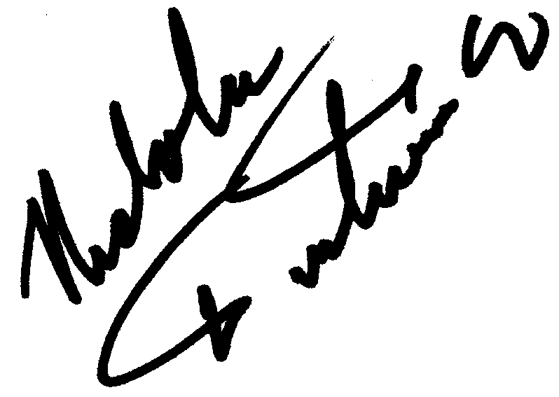 Nicholas Turturo autograph facsimile