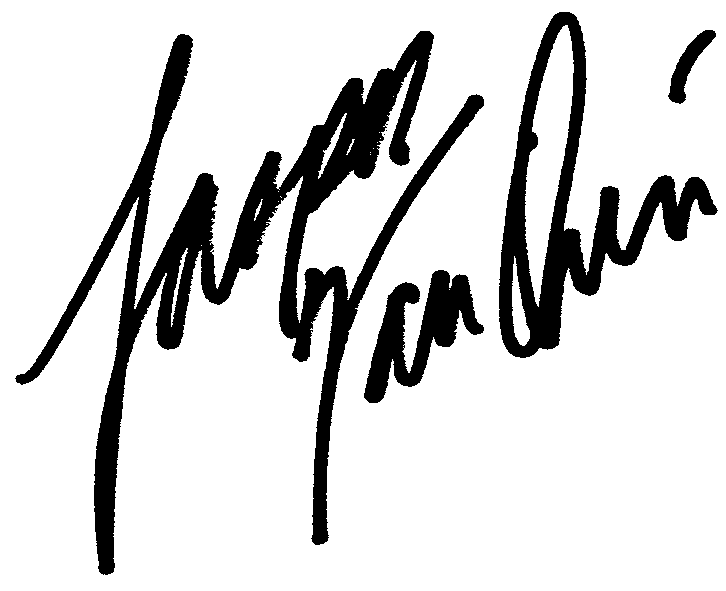 Capser Van Dien autograph facsimile