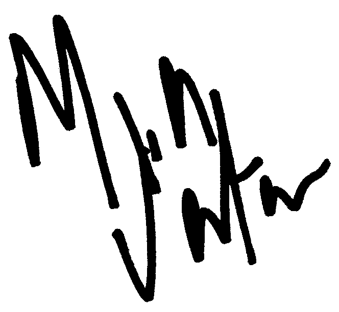 Michael Vartan autograph facsimile