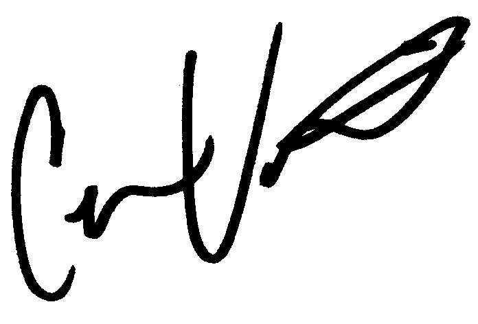 Cerina Vincent autograph facsimile