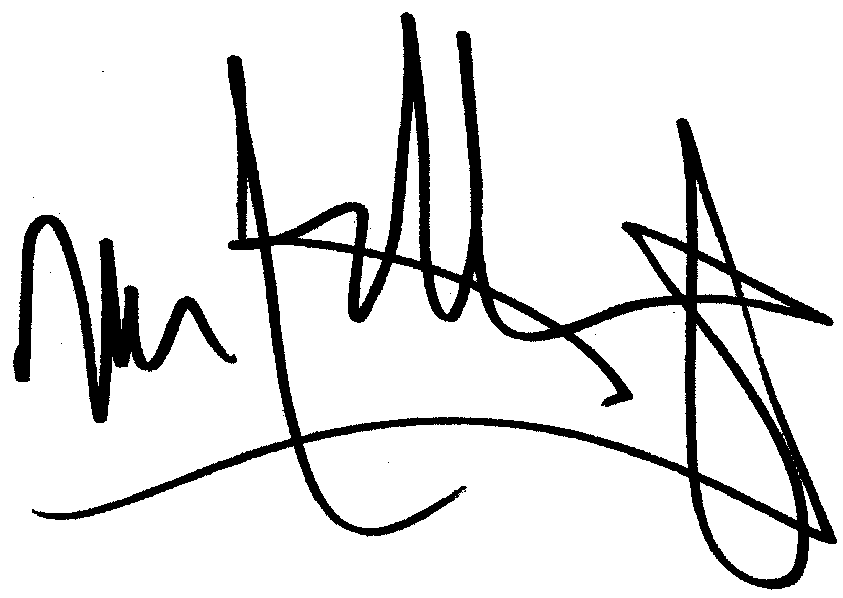 Mark Wahlberg autograph facsimile