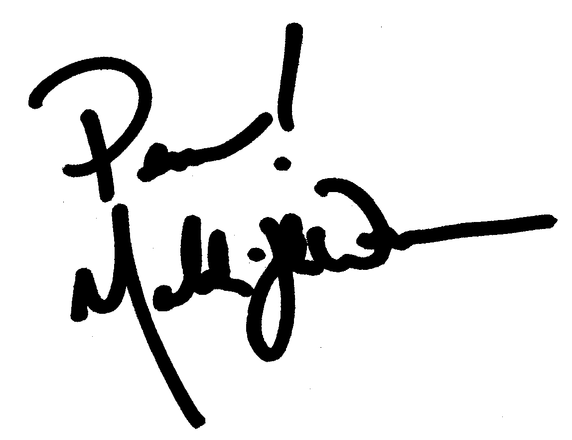 Malcolm Jamal Warner autograph facsimile