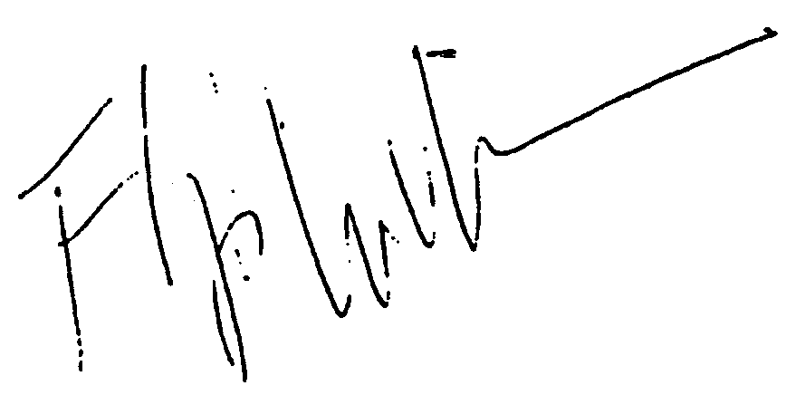 Flip Wilson autograph facsimile