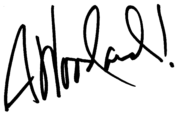 Alfre Woodard autograph facsimile