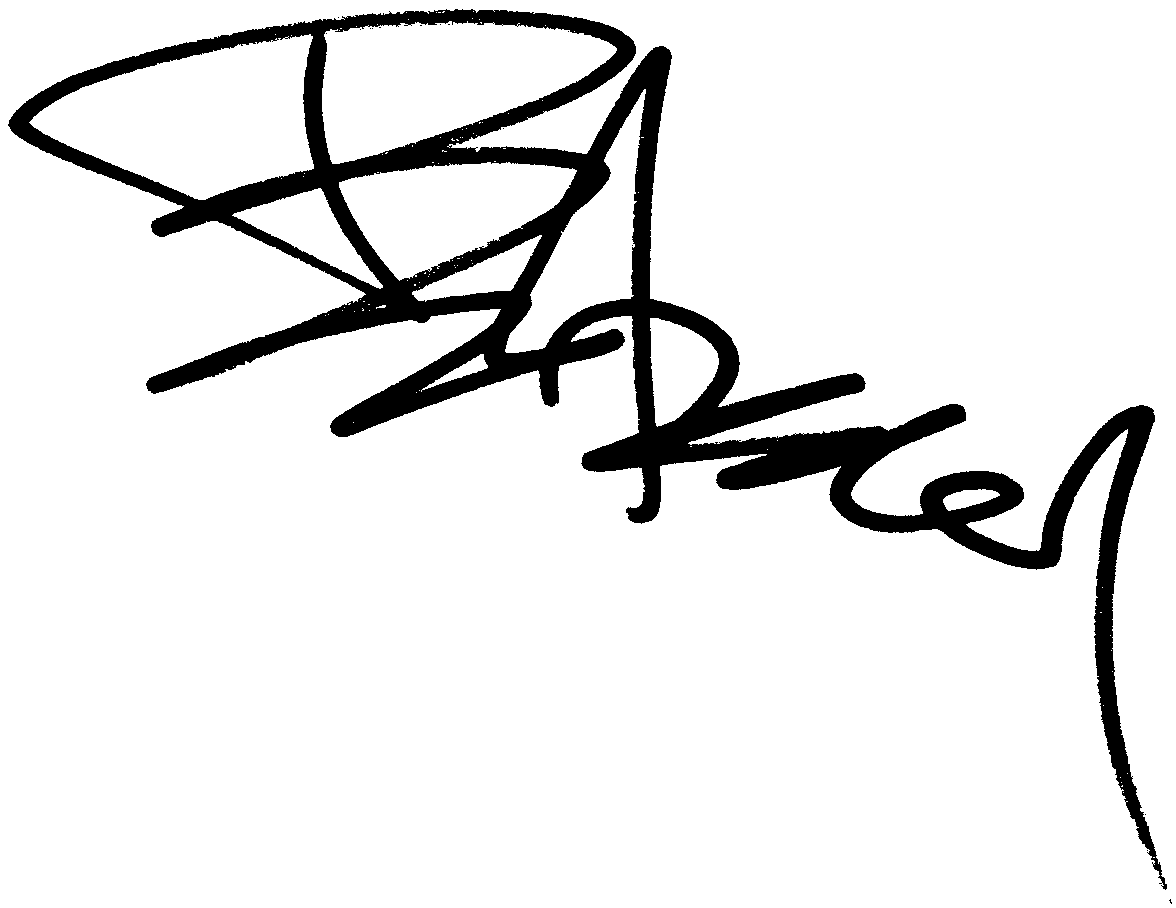Bokeem Woodbine autograph facsimile