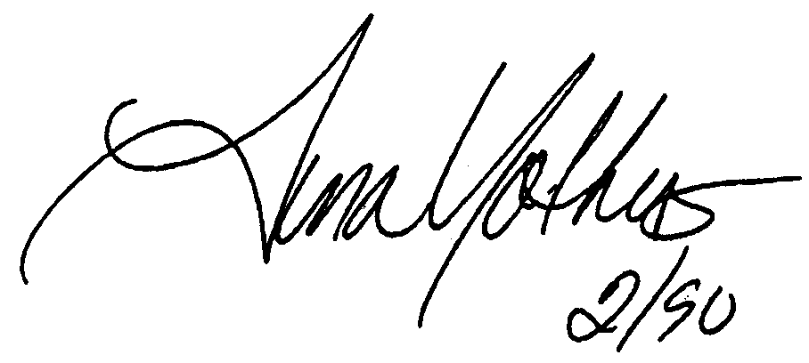 Tina Yothers autograph facsimile
