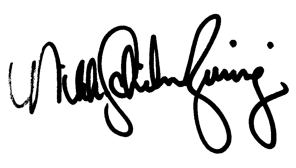Nikki Schieler Ziering autograph facsimile