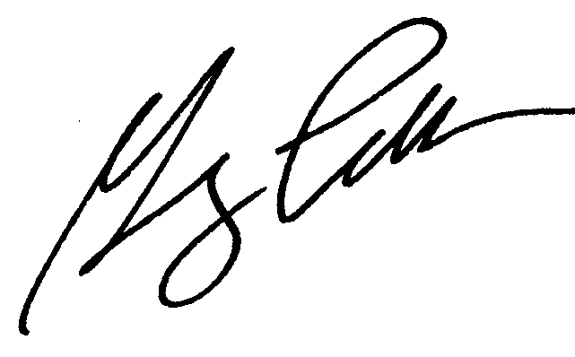 George Carlin autograph facsimile