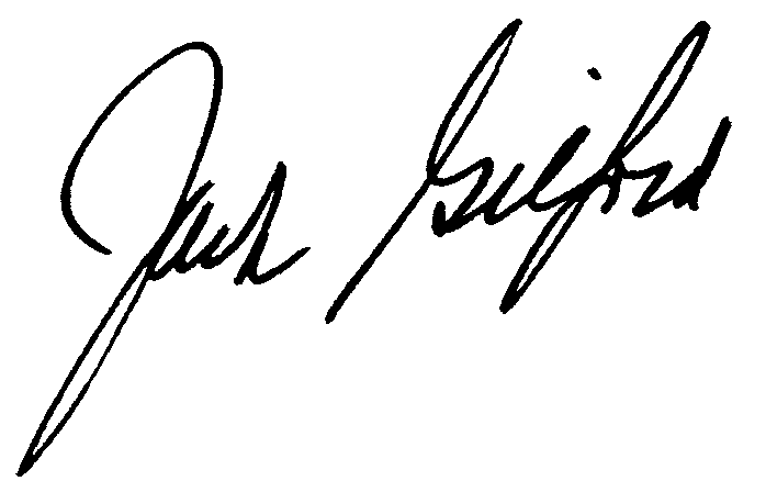 Jack Gilford autograph facsimile