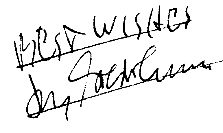 Jeff Goldblum autograph facsimile