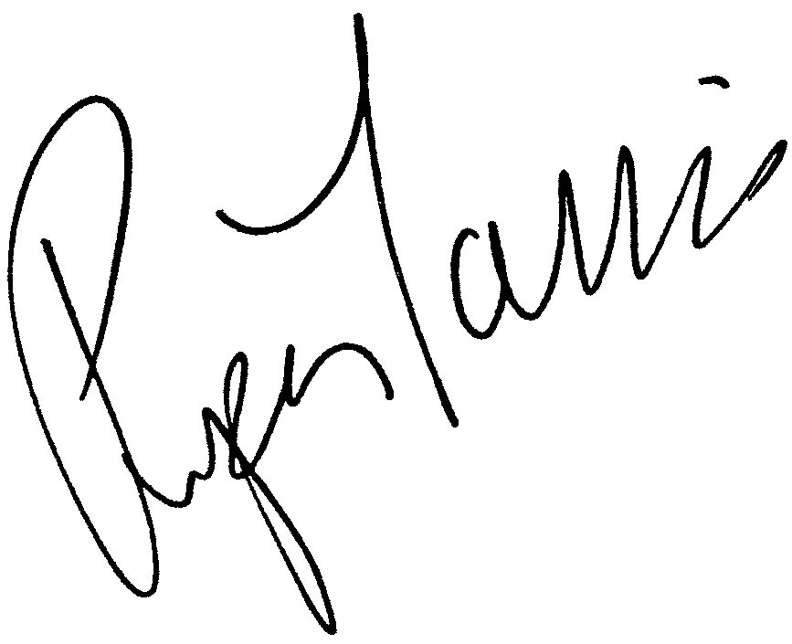 Piper Laurie autograph facsimile