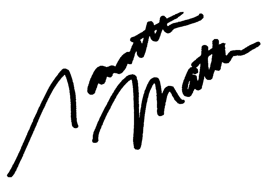 Samantha Mathis autograph facsimile