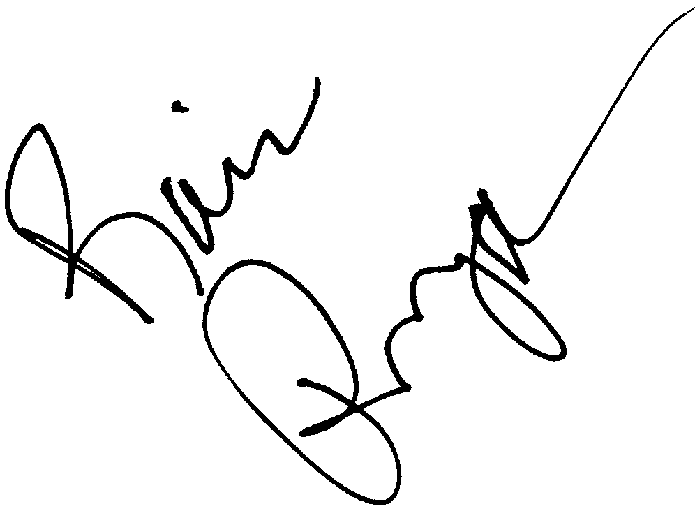 Rain Pryor autograph facsimile